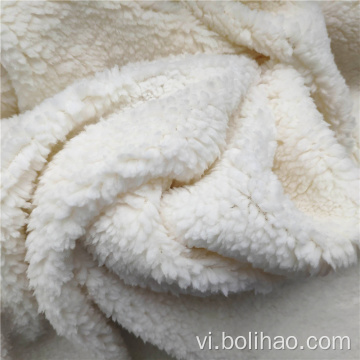 100% Polyester Beijirong Vải lông cừu